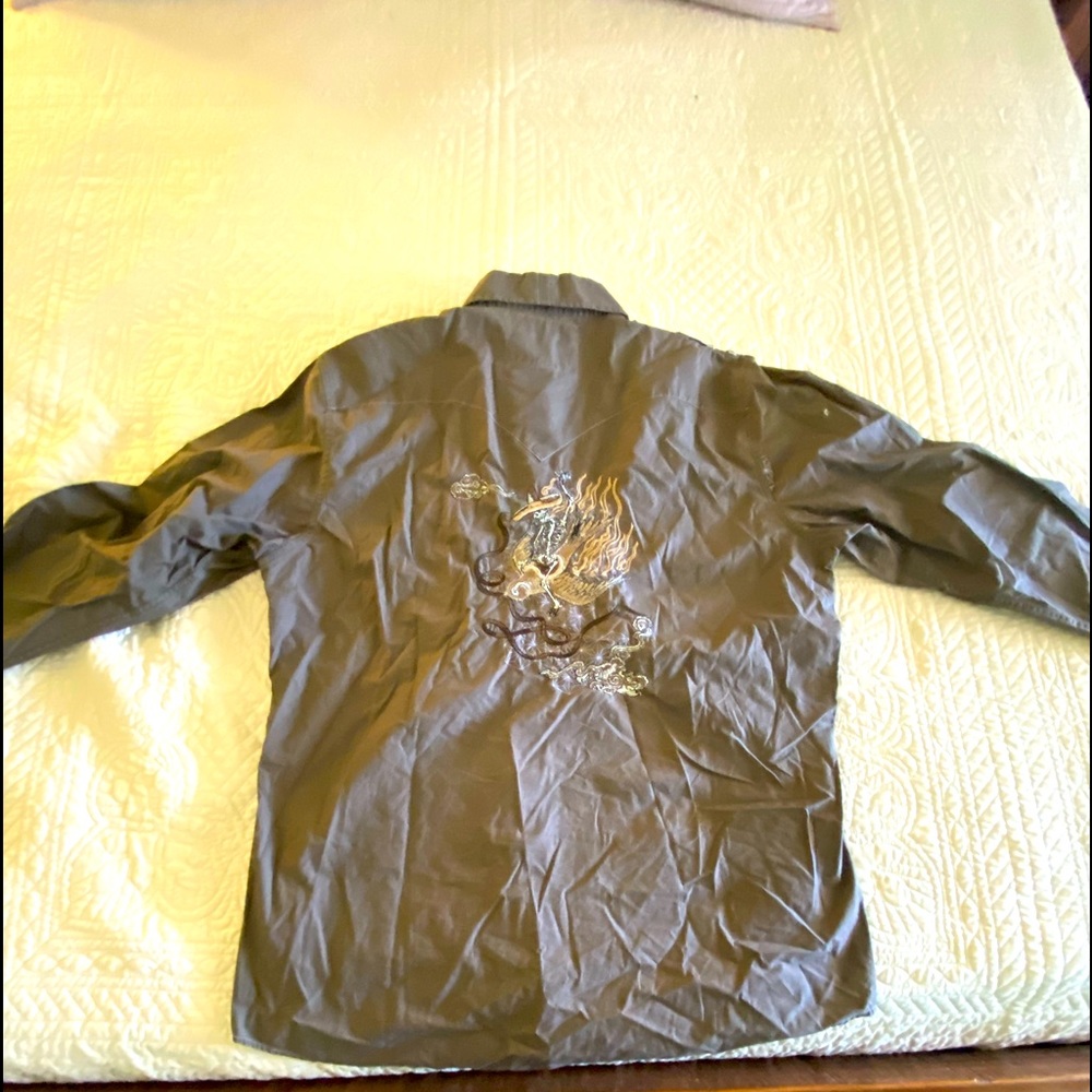 Limited collection long sleeve button down